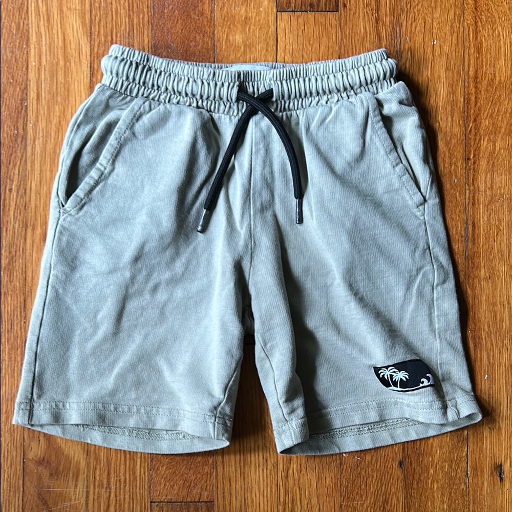 Kids Tan Shorts with Drawstring